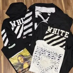 【早い者勝ち】OFF-WHITE Tシャツ スウェット パーカー等 5点セットのサムネイル