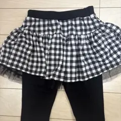 Bee des Bee スカッツ 130cm チェック柄
