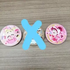 *＊mint＊*様専用ページ おジャ魔女どれみ 刺繍缶バッジ