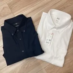【未使用】まとめ売り ユニクロ ジャージーシャツ×カノコポロシャツ XL