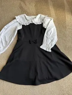 【1回のみ着用】卒園式 入学式 フォーマル ワンピース スーツ 120