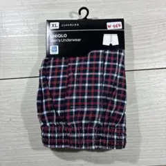 UNIQLO XL トランクス レッドチェック