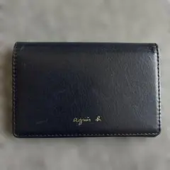 agnès b. レザー 名刺入れ　カードケース