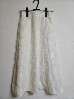 フレアロングスカート 冬