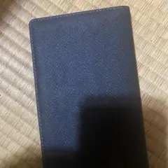 黒い手帳カバー カードポケット付き