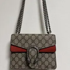 GUCCI Dionysus GGスプリーム チェーンショルダー ディオニュソス