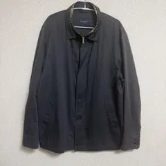 レア BURBERRY London ステンカラーコート ネイビー ノバチェック