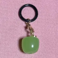 アンブレラマーカー　青リンゴ　輪っか黒