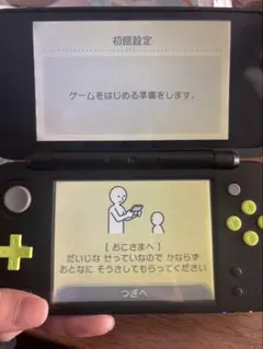 New 2DS LL ブラック/グリーン 本体