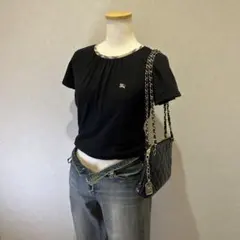 Burberry バーバリー　ノバチェック　Tシャツ　ホースロゴ　Y2K