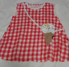 クレードスコープ　アイス　ワンピース　チュニック　90cm