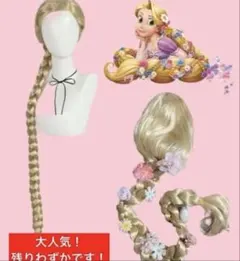 フリー出品 ラプンツェル イメージ ウィッグ 仮装 2026年最新】ラプンツェル ウィッグの人気アイテム - メルカリ