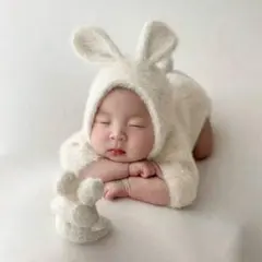 新生児用 ニューボーンフォトうさぎ