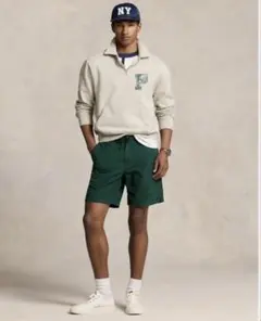 Polo Ralph Lauren ダークグリーン ショートパンツ SP（S）