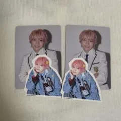 西畑大吾 トレカ ステッカー 2枚ずつ