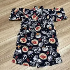 アンパンマン柄 甚平 110cm