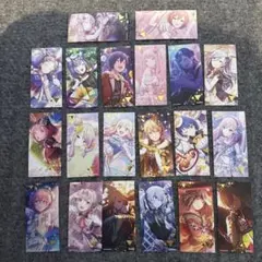 プロセカ アニメイト 購入特典 箔押しイラストカード 20種セット