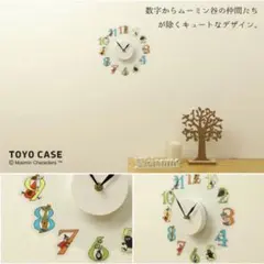 ムーミン　ウォールクロックステッカーのサムネイル