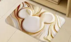 ディズニー ミッキー　大理石風　マット