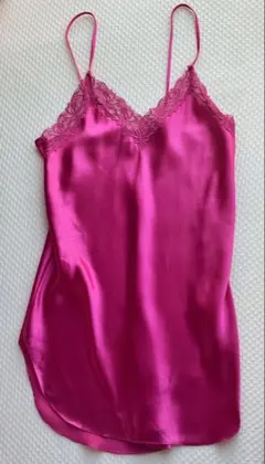 ヴィンテージ ビクトリアシークレット サテン スリップドレス