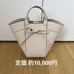 リボン　ハンドバッグ