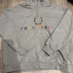 【beams別注】90's FRED PERRYグレー トレーナー Lサイズのサムネイル