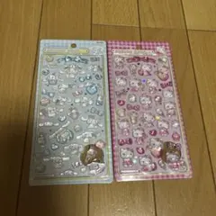 ボンボンドロップシール シナモロール ハローキティ