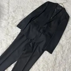 [良品] SUIT SELECT 3点セットアップ ダークグレー Y4