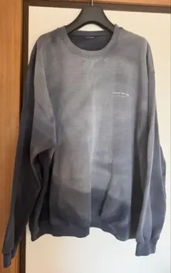 古着　フェードスウェット　USED ネイビー