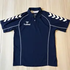 hummel ネイビー ポロシャツ Mサイズ