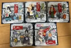 鬼滅の刃 PIZZA-LAピザーラ アクリルスタンド 5種コンプリートセット