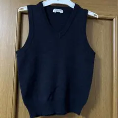 お受験ベストセーター　紺色　MTS.BROTHER ベスト 120cm
