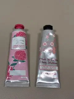 L'OCCITANE ハンドクリーム (ピオニー＆桜)30ml 2本セット