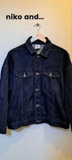 niko and... ダークブルー デニムジャケット