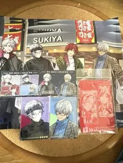 にじさんじ すき家 せめ4オリジナルトレーシート テイクアウト カード