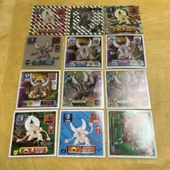 アマダ ポケモンシール烈伝 カイリューなど6枚セット キラシール ホロ