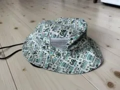 【美品】バケットハット 通気性メッシュ付き