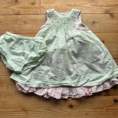 ラルフローレン◯80cm◯フリル◯セットアップ◯ストライプ◯花柄◯ワンピース