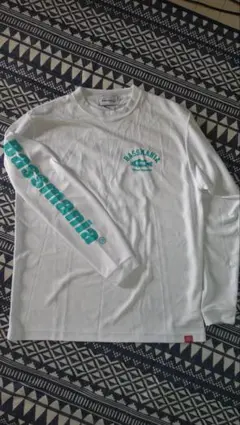 Mサイズ！ホワイト！バスマニア ドライTシャツ ロンT UV サマードライ