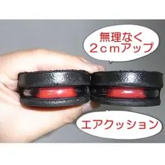 サイズ大 無理なく2ｃｍUp シークレットインソール エア 厚底 上げ底 中敷