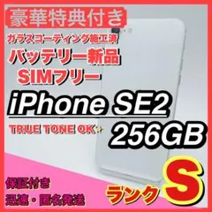 【美品】iphone se2 シルバー 256GB SIMフリー 第二世代