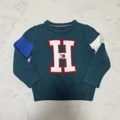 TOMMY HILFIGER Hロゴセーター 104