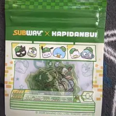 サブウェイ はぴだんぶい フレークシール　ハンギョドン ＆ ペックル