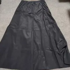 COMME CA ブラック フレアスカート