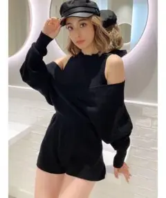 大人気！✨️GYDAのロンパース黒