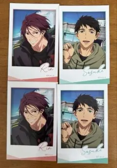 匿名配送】Free! 山崎宗介 松岡凛 ミニフォトカード ホロ - メルカリ