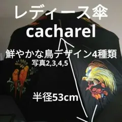 cacharel レディース傘 鮮やかな鳥柄(デザイン4種)のサムネイル