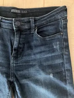 美品♪ZARA BASIC DENIM ダークブルー スキニー 36