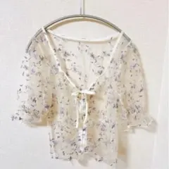 apres jour 花チュール刺繍ブラウスのサムネイル