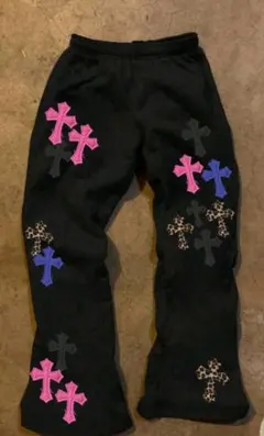 十字架 スウェットパンツ y2k opium ストリート Achieve 海外のサムネイル